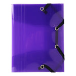 EXA Chemise 3 Rabats à Élastique Crystal 12x15-Chemise-Exacompta-Papeterie du Dôme