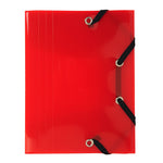 EXA Chemise 3 Rabats à Élastique Crystal 12x15-Chemise-Exacompta-Papeterie du Dôme