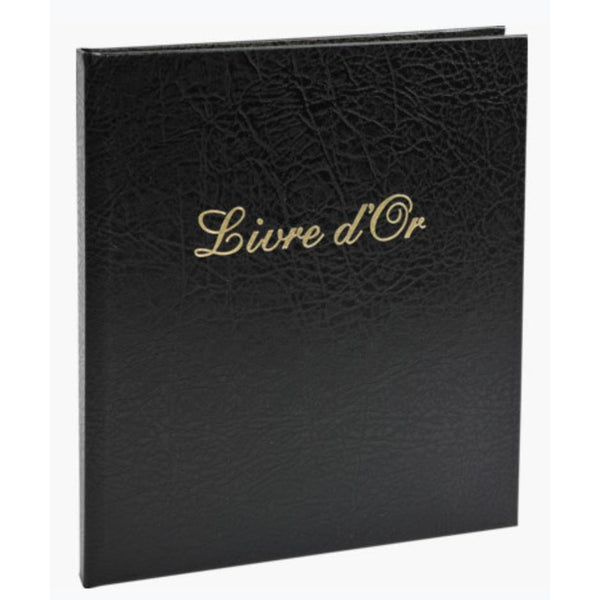 EXA Livre d'Or Balacron-Livre d'Or-Exacompta-27X22-Noir-Papeterie du Dôme
