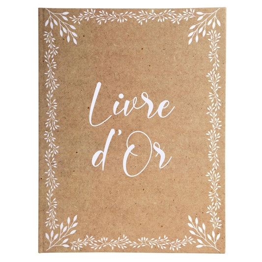 EXA Livre d'Or Kraft-Livre d'Or-Exacompta-Papeterie du Dôme