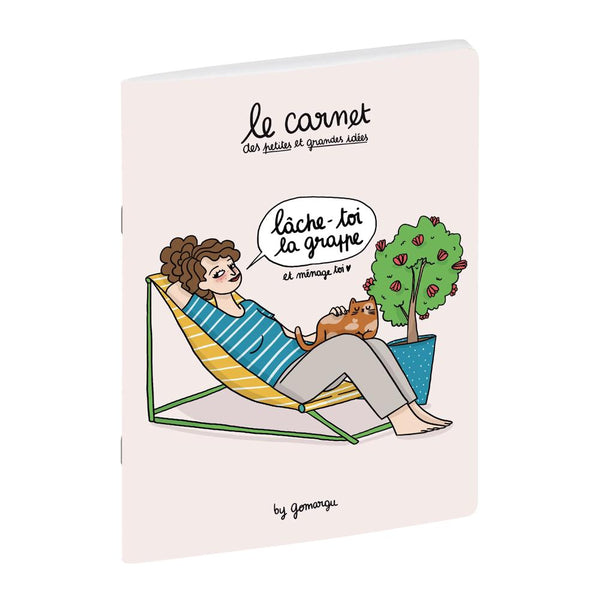 EXA Notebook Gomargu Ligné 15x21-Carnet-Exacompta-Lâche toi-Papeterie du Dôme