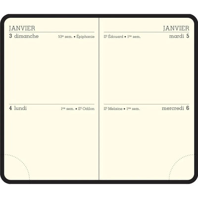 EXA Recharge Agenda 2J/P 65x105-Recharge Agenda-Exacompta-2027-Papeterie du Dôme