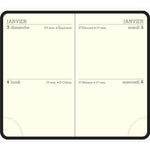 EXA Recharge Agenda 2J/P 75x115 11820E-Recharge Agenda-Exacompta-Papeterie du Dôme