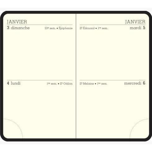 EXA Recharge Agenda 2J/P 75x115 11820E-Recharge Agenda-Exacompta-Papeterie du Dôme