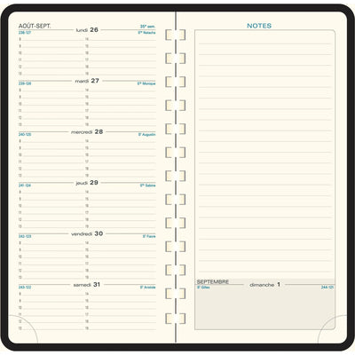 EXA Recharge Agenda Espace 17 S Semainier-Recharge Agenda-Exacompta-Papeterie du Dôme