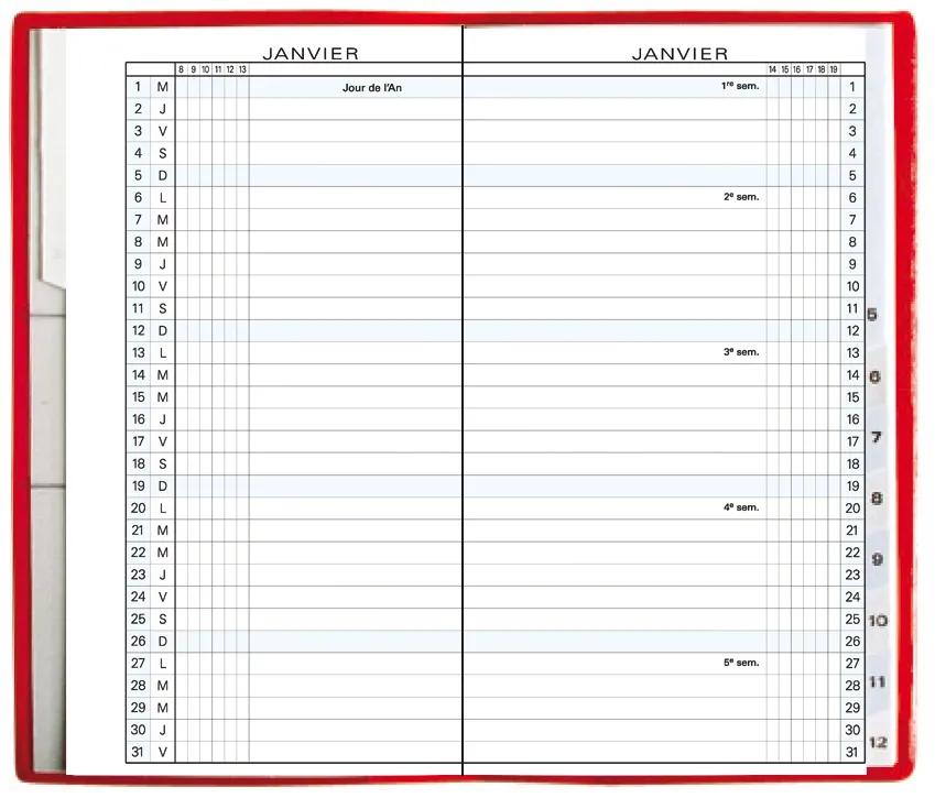 EXA Recharge Agenda Exaplan 16-Agenda-Exacompta-Papeterie du Dôme