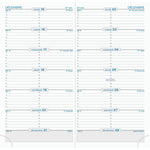 EXA Recharge Agenda SL 17 Semainier-Recharge Agenda-Exacompta-Papeterie du Dôme