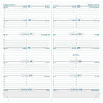 EXA Recharge Agenda SL 17 Semainier-Recharge Agenda-Exacompta-Papeterie du Dôme