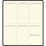 EXA Recharge Agenda Temporel 16 Semainier-Recharge Agenda-Exacompta-Papeterie du Dôme