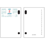 EXA Recharge Bloc-Pratic Date à Gauche-Recharge Agenda-Exacompta-Papeterie du Dôme