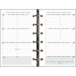 EXA Recharge Exatime 14 Sem/2Pages Horizontale SAD-Recharge Agenda-Exacompta-Papeterie du Dôme