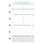 EXA Recharge Exatime 14 Sem/2Pages Horizontale SAD-Recharge Agenda-Exacompta-Papeterie du Dôme