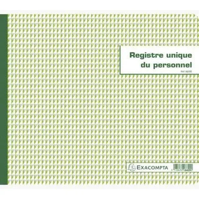 EXA Registre Unique du Personnel 27x32-Registre-Exacompta-Papeterie du Dôme