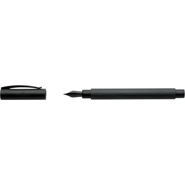 FC Ambition All Black Stylo Plume-Stylo Plume-Faber-Castell-Papeterie du Dôme