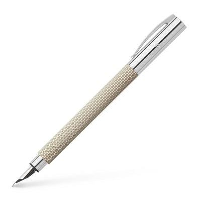 FC Ambition OpArt White Sand Stylo Plume-Stylo Plume-Faber-Castell-Papeterie du Dôme