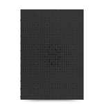 FFX A4 Recharge Notebook Carnet Icon FILOFAX-Recharge-Filofax-Noir-Papeterie du Dôme
