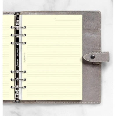 FFX A5 Accessoire Feuilles lignées crème x25-Recharge-Filofax-Papeterie du Dôme