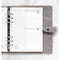 FFX A5 Agenda 1Jour/Page 5 Langues avec Heures FILOFAX