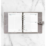 FFX A5 Agenda 1Jour/Page 5 Langues avec Heures FILOFAX-Recharge Agenda-Filofax-Papeterie du Dôme