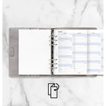 FFX A5 Agenda Planning vertical en Anglais FILOFAX-Recharge Agenda-Filofax-Papeterie du Dôme