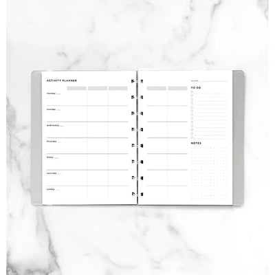 FFX A5 Notebook Recharge Activity Planner-Recharge-Filofax-Papeterie du Dôme