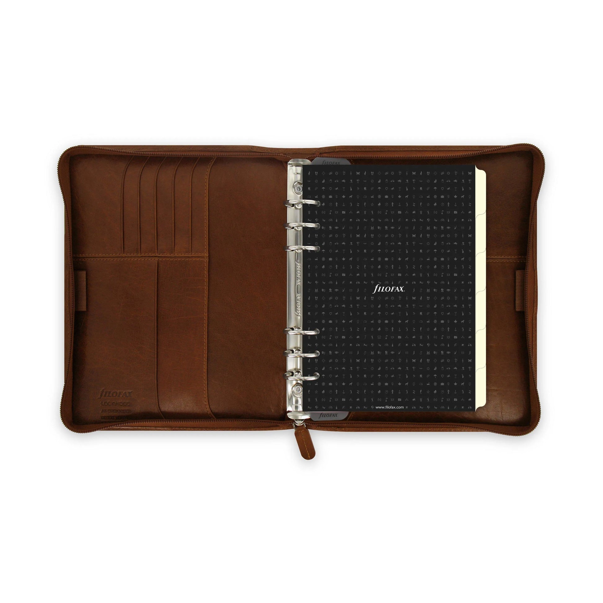 FFX A5 Organiseur Lockwood Zip FILOFAX-Organiseur-Filofax-Papeterie du Dôme