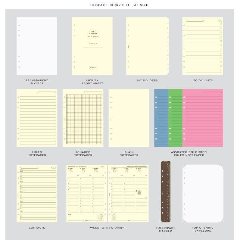 FFX A5 Organiseur Malden FILOFAX-Organiseur-Filofax-Papeterie du Dôme