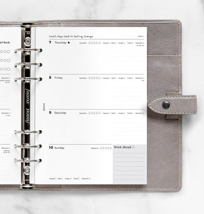 FFX A5 Recharge Semaine/2 Pages Trendy Ultimate Life Companion-Recharge Agenda-Filofax-Papeterie du Dôme