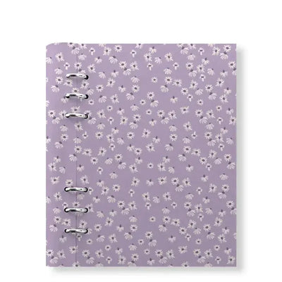 FFX Clipbook Floral A5 FILOFAX-Clipbook-Filofax-Daisy Lilac-Papeterie du Dôme
