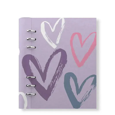 FFX Clipbook Joy A5 FILOFAX-Clipbook-Filofax-Hearts Orchid-Papeterie du Dôme