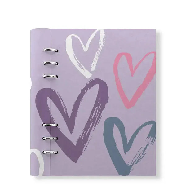 FFX Clipbook Joy A5 FILOFAX-Clipbook-Filofax-Hearts Orchid-Papeterie du Dôme