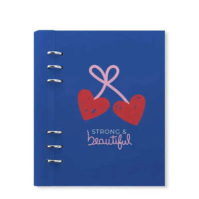 FFX Clipbook Powerfull Blue Quotes A5 FILOFAX-Clipbook-Filofax-Powerful Blue-Papeterie du Dôme