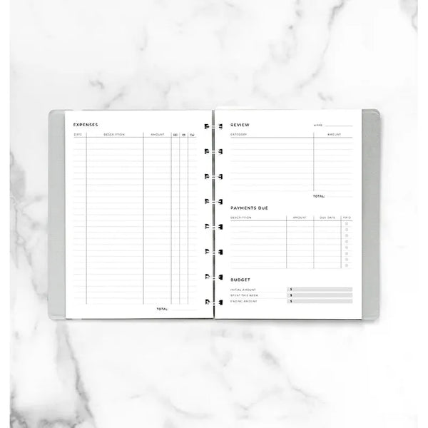 FFX Notebook A5 Expense Tracker-Recharge-Filofax-Papeterie du Dôme