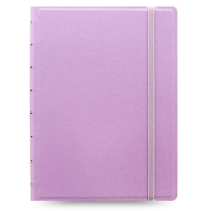 FFX Notebook Pastel A5-Notebook A5-Filofax-Lilas-Papeterie du Dôme