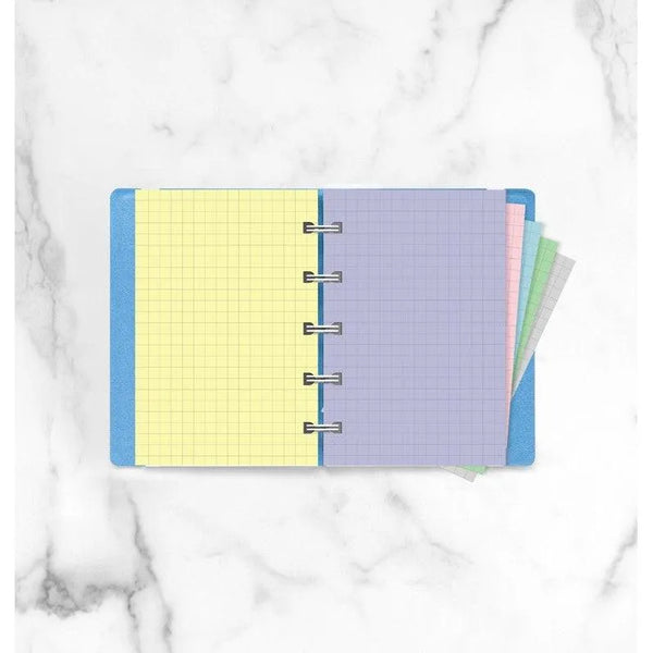 FFX Notebooks - Feuilles de notes quadrillées - Assortiment Pastel - Pocket-Recharge Notebook-Filofax-Papeterie du Dôme