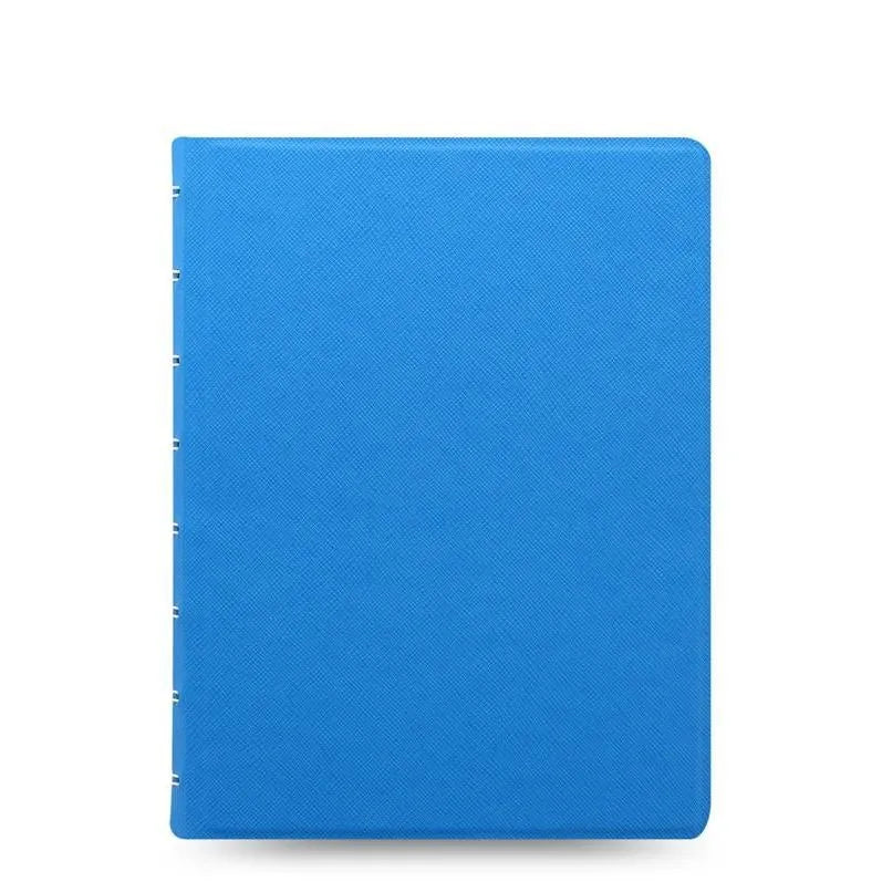 FFX Notebooks Saffiano - A5-Notebook A5-Filofax-Bleu-Papeterie du Dôme