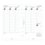 FFX Personal Agenda Août à Juillet Semaine/2 Pages Vertical FR FILOFAX-Recharge-Filofax-Papeterie du Dôme