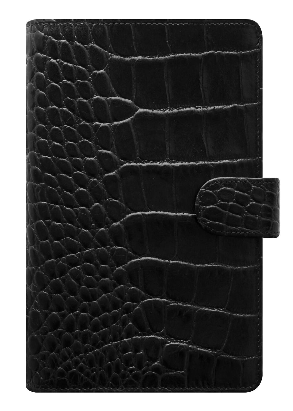 FFX Personal Compact Classic Croc-Organiseur Personal-Filofax-Ebony-Papeterie du Dôme
