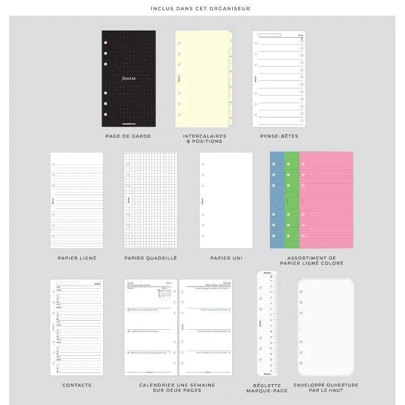 FFX Personal Finsbury-Organiseur-Filofax-Papeterie du Dôme