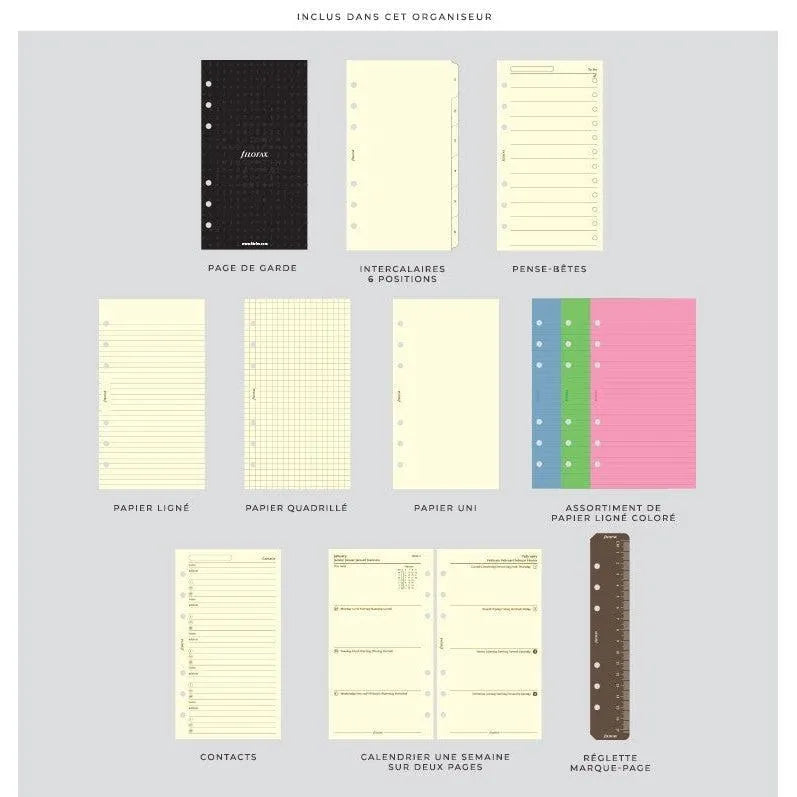 FFX Personal Heritage Compact-Organiseur-Filofax-Papeterie du Dôme