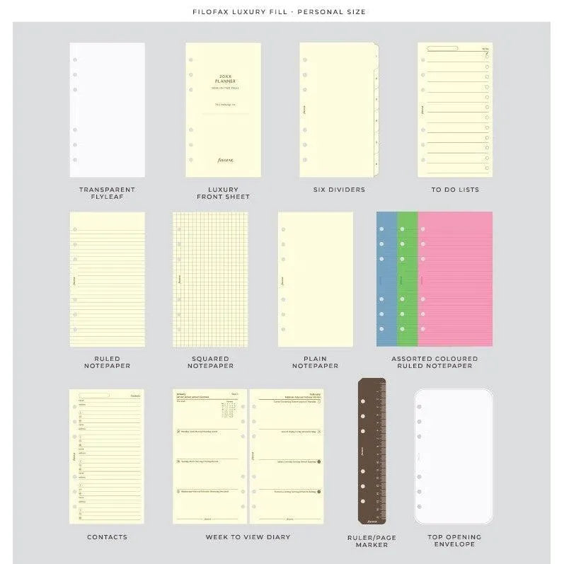 FFX Personal Malden-Organiseur-Filofax-Papeterie du Dôme