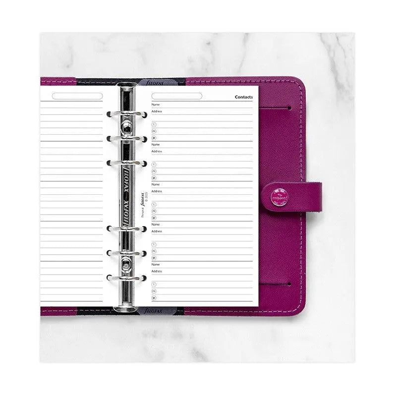 FFX Personal Recharge Adresses x100-Recharge-Filofax-Papeterie du Dôme