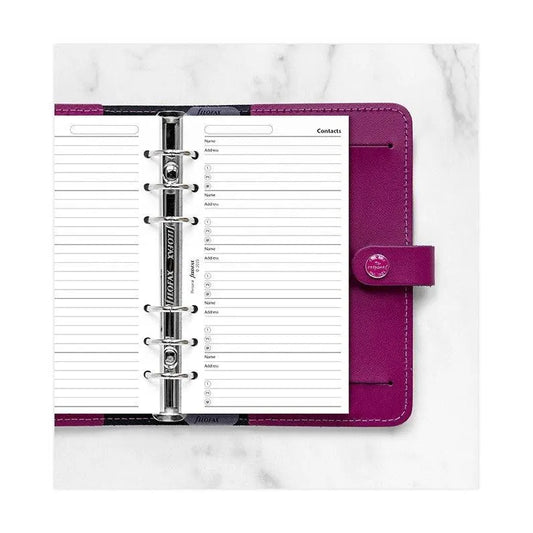 FFX Personal Recharge Adresses x100-Recharge-Filofax-Papeterie du Dôme