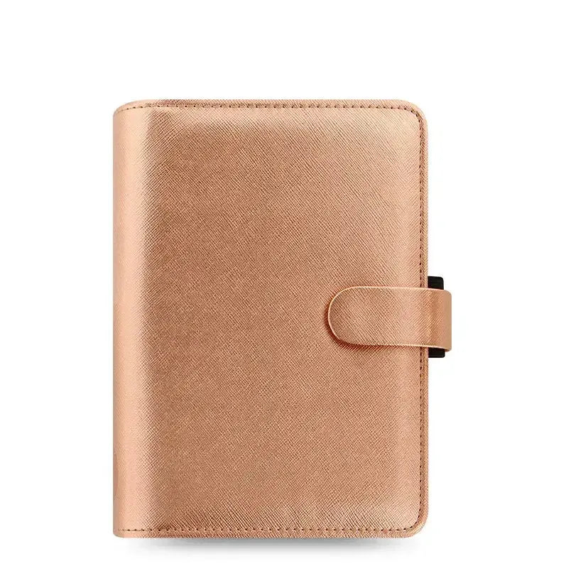FFX Personal Saffiano Metallic-Organiseur-Filofax-Or rose-Papeterie du Dôme