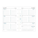 FFX Pocket Agenda Semaine sur Deux Pages Académique FILOFAX-Recharge-Filofax-Papeterie du Dôme