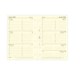 FFX Pocket Agenda Semaine/2Pages FR Crème FILOFAX-Recharge-Filofax-Papeterie du Dôme