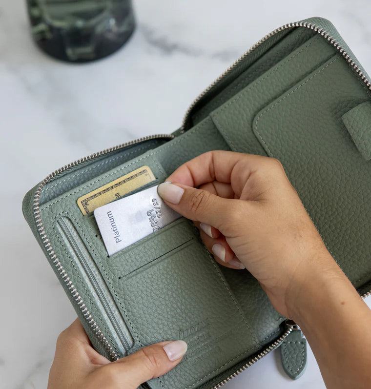 FFX Pocket Compact Zip Norfolk-Organiseur-Filofax-Papeterie du Dôme