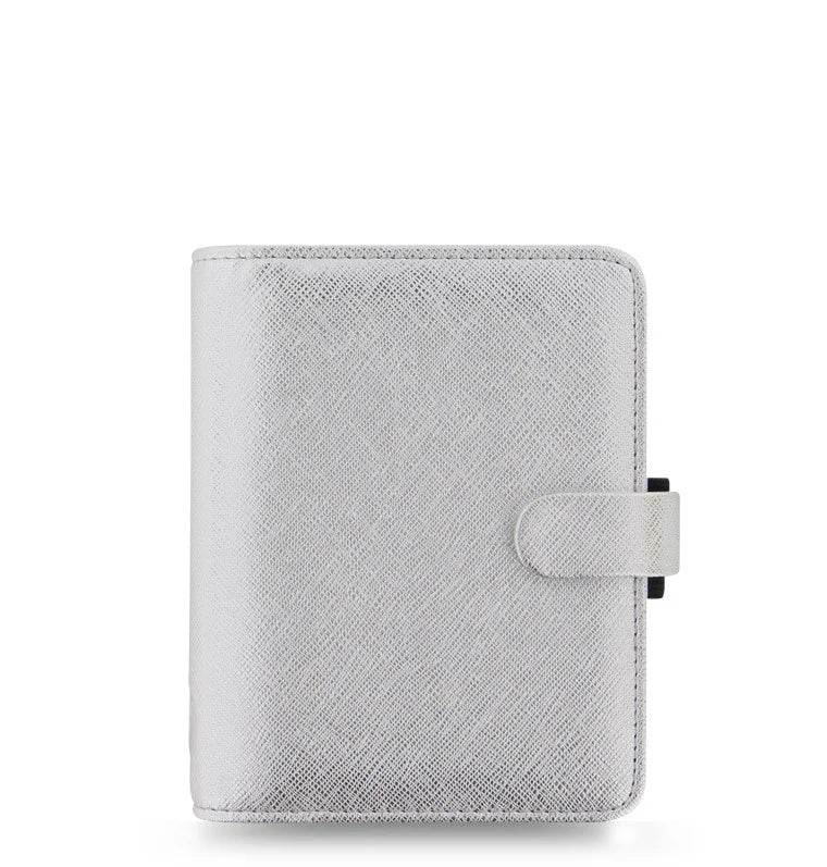 FFX Pocket Organiseur Saffiano Metallic-Organiseur-Filofax-Papeterie du Dôme