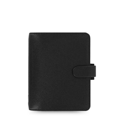 FFX Pocket Organiseur Saffiano-Organiseur-Filofax-Noir-Papeterie du Dôme