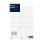 FFX Recharge A4 Feuilles Quadrillées-Recharge-Filofax-Papeterie du Dôme